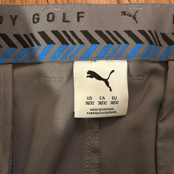 Puma Men's Classic Gray golf pants - Picture 3 of 3